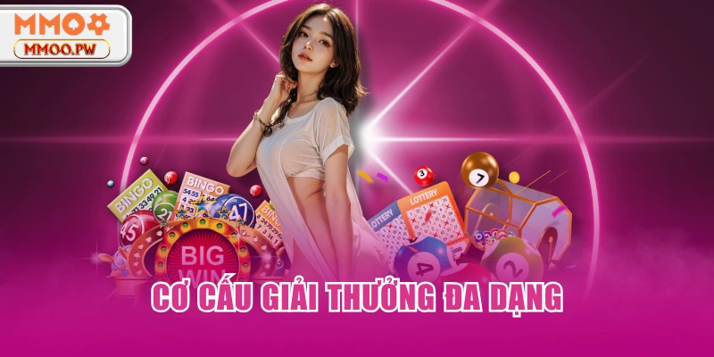 Cơ cấu giải thưởng đa dạng Cơ cấu giải thưởng đa dạng