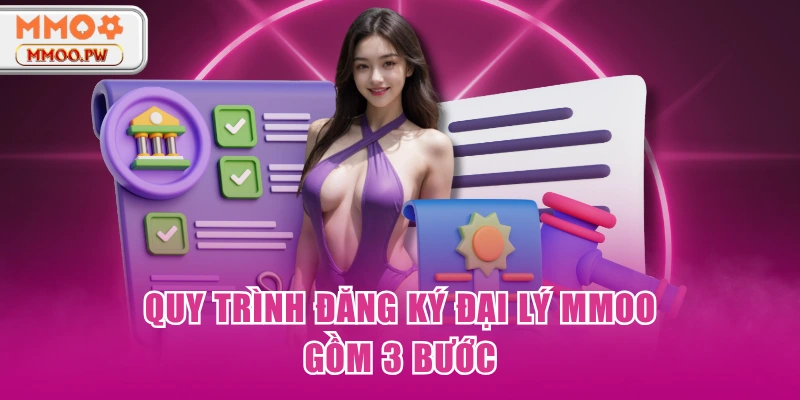 Quy trình đăng ký đại lý MMOO gồm 3 bước Quy trình đăng ký đại lý MMOO gồm 3 bước