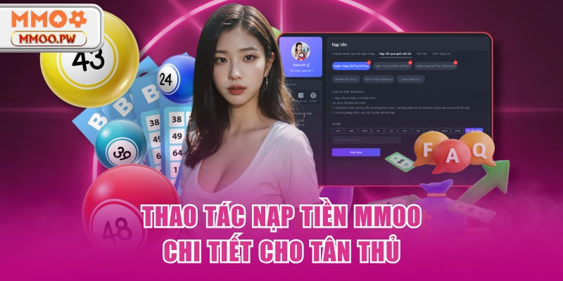 Thao tác nạp tiền MMOO chi tiết cho tân thủ Thao tác nạp tiền MMOO chi tiết cho tân thủ
